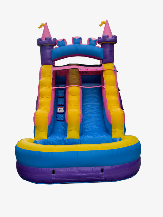 12Ft Princess Castle Waterslide
