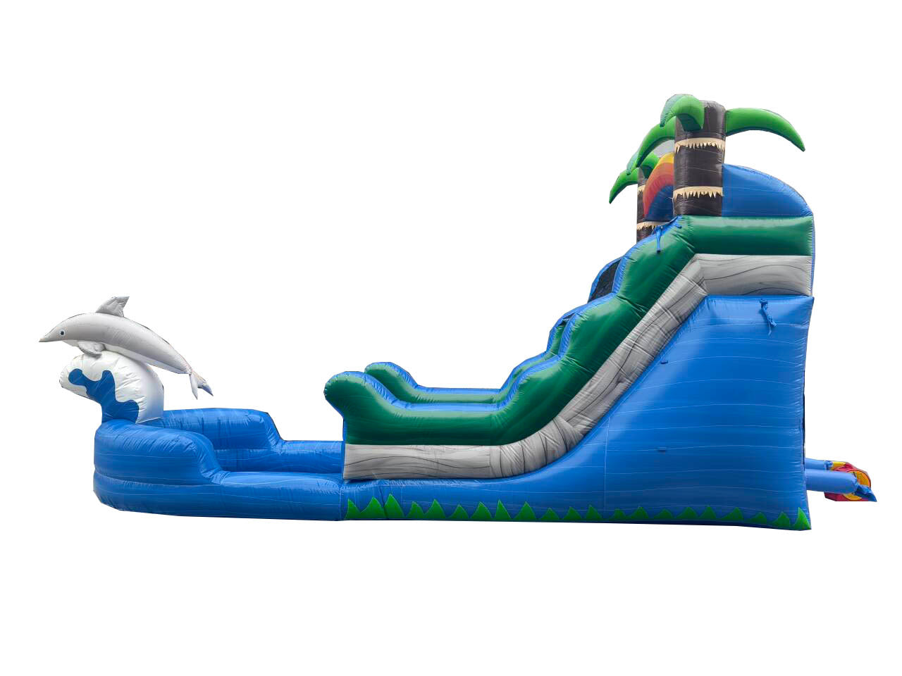 14Ft Dolphin Splash Waterslide
