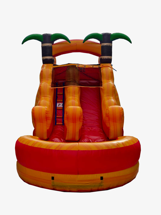 13Ft Tropical lava Waterslide