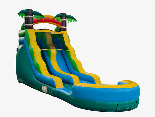 16Ft Tropical Vibes Waterslide