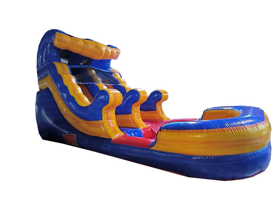 12Ft Blue Tilde Waterslide